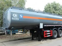 易燃性、腐蝕性物品罐式2軸半掛運(yùn)輸車