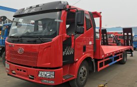 國五解放J6單橋平板車