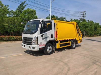 6.5方藍牌福田領航M5壓縮垃圾車